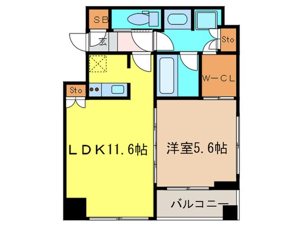 レジディア日本橋馬喰町Ⅲの物件間取画像